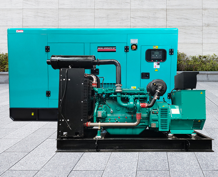 低噪音型潍柴动力柴油发电机组100KW全铜无刷发电机