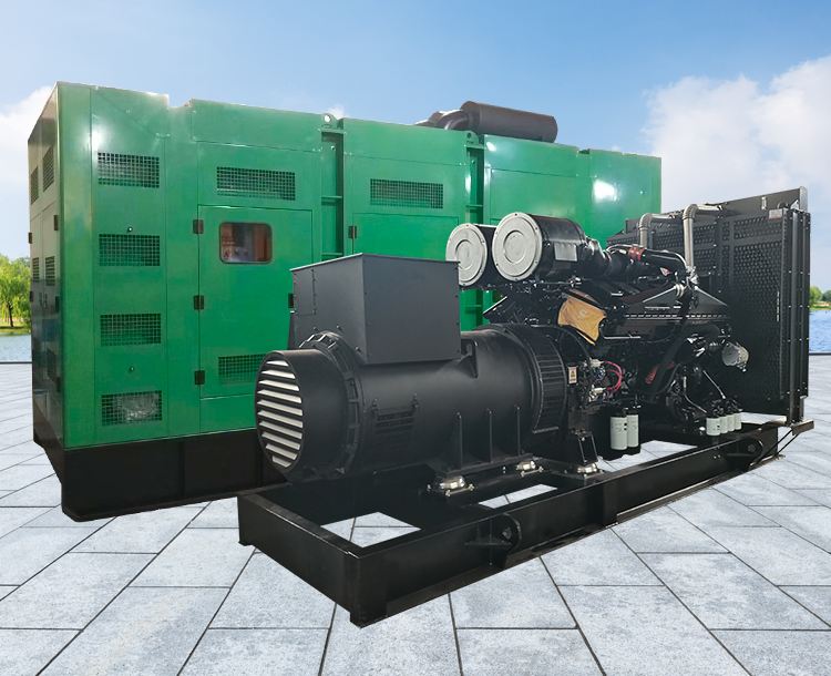 1200KW 1500KVA康明斯动力全自动低噪音柴油发电机组