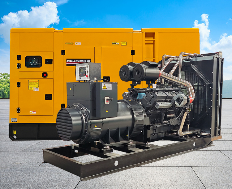 凯普750KW柴油发电机组，KPV970动力，功率强劲运行稳定，大型工业企业备用