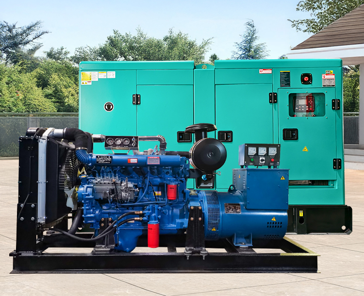 潍坊64KW/80KVA发电机组，学校及商场应急备用电源